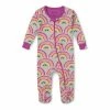 Hatley Grey Rainbow Dreams Organic Cotton Footed Coverall
