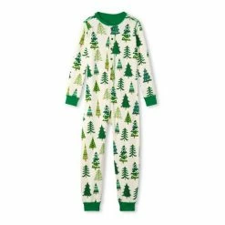 Hatley Cream Christmas Trees Glow In The Dark One Piece -Hatley Shop unnamed file 119
