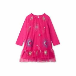 Hatley Pink Starlight Galaxy Tulle Dress -Hatley Shop unnamed file 162