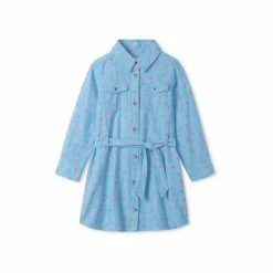 Hatley Blue Chambray Hearts Button Down Dress -Hatley Shop unnamed file 178