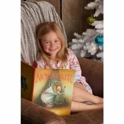 Hatley Pink The Nutcracker Nightdress With Book Set