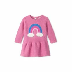 Hatley Purple Over The Rainbow Baby Sweater Dress -Hatley Shop unnamed file 190