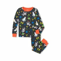 Hatley Blue Outer Space Organic Cotton Pyjama Set