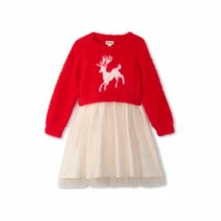 Hatley Red Holideer Mix Media Dress -Hatley Shop unnamed file 203