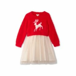Hatley Red Holideer Mix Media Dress -Hatley Shop unnamed file 204