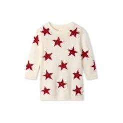 Hatley Cream Holiday Stars Sweater Dress -Hatley Shop unnamed file 218