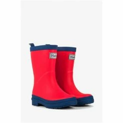 Hatley Red Matte Rain Boots
