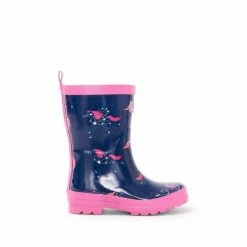 Hatley Blue Pegasus Constellations Shiny Rain Boots -Hatley Shop unnamed file 246