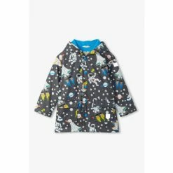 Hatley Blue Outer Space Colour Changing Raincoat