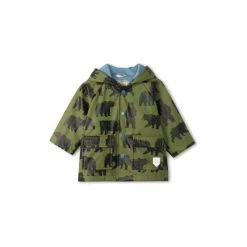 Hatley Green Wild Bears Baby Raincoat