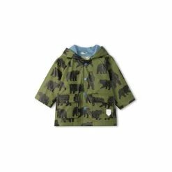 Hatley Green Wild Bears Baby Raincoat -Hatley Shop unnamed file 337