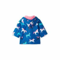 Hatley Baby Blue Prancing Horses Raincoat -Hatley Shop unnamed file 346
