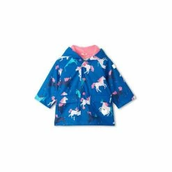 Hatley Baby Blue Prancing Horses Raincoat -Hatley Shop unnamed file 347