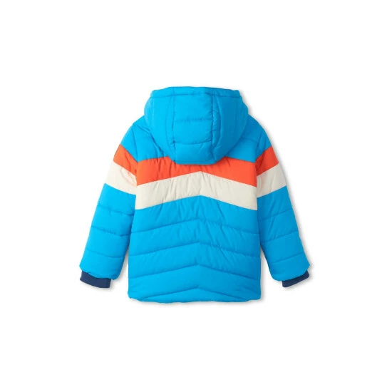 Hatley Blue Retro Winter Puffer Jacket 3 Hatley Blue Retro Winter Puffer Jacket - Image 3