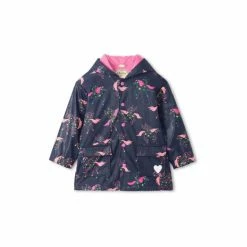Hatley Blue Pegasus Constellations Colour Changing Raincoat