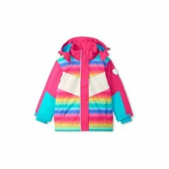 Hatley Pink Rainbow Sunshine Ski Jacket -Hatley Shop unnamed file 421