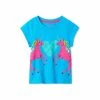 Hatley Blue Magical Unicorns Graphic T-Shirt