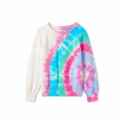 Hatley Cream Tie Dye Burst Pullover Jumper -Hatley Shop unnamed file 497