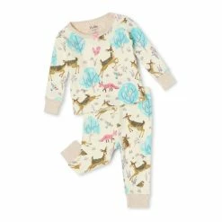 Hatley Baby Cream Serene Forest Organic Cotton Pyjama Set