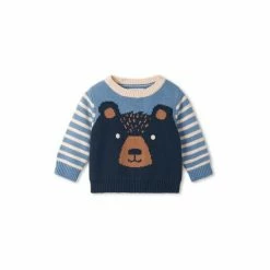 Hatley Blue Cheerful Bear Baby Sweater 2 Hatley Blue Cheerful Bear Baby Sweater -Hatley Shop unnamed file 532