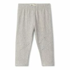 Hatley Grey Melange Stars Baby Cosy Leggings