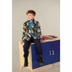 Hatley Blue Space Striped Relaxed Joggers -Hatley Shop unnamed file 577