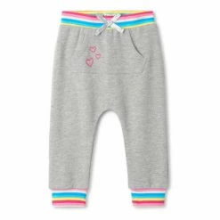 Hatley Baby Grey Over The Rainbow Kanga Pocket Joggers