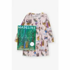 Hatley Pink Madeline Nightdress With Book Pyjamas