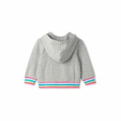 Hatley Grey Over The Rainbow Baby Full Zip Hoodie -Hatley Shop unnamed file 693