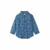 Hatley Blue Elk Button Down Shirt