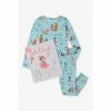 Hatley Lola Blue Dutch Pyjama And Book Flat Set