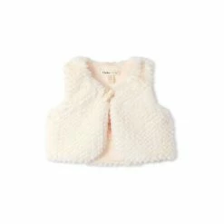 Hatley Baby Cream Faux Fur Vest -Hatley Shop unnamed file 801